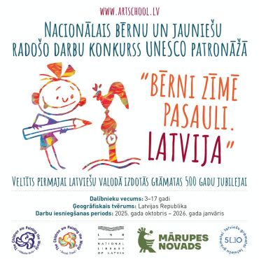 Mākslas skola Piņķos rīko KONKURSU!