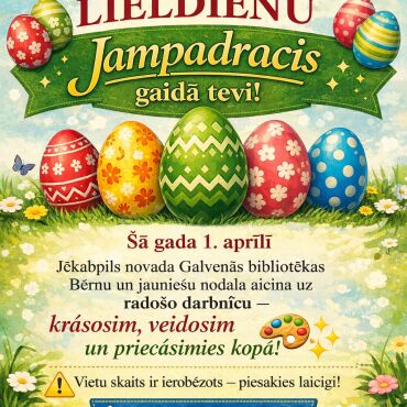 LIELDIENU JAMPADRACIS! 