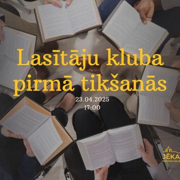 Lasītāju kluba pirmā tikšanās
