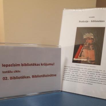 Izstāžu cikls nozarē 02.Bibliotēkas. Bibliotēkzinātne