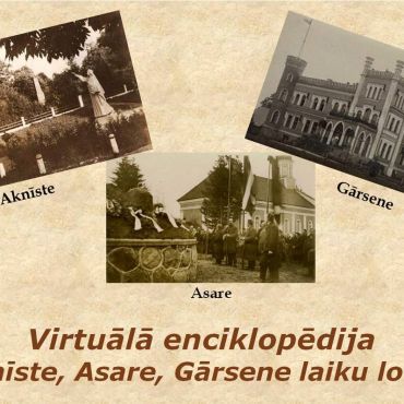 Virtuālā enciklopēdija: Aknīstes novads laiku lokos