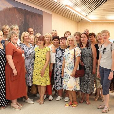 Profesionālās pieredzes apmaiņas brauciens uz Ogres novada bibliotēkām