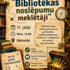 Spēle &ldquo;Bibliotēkas noslēpumu meklētāji&rdquo;